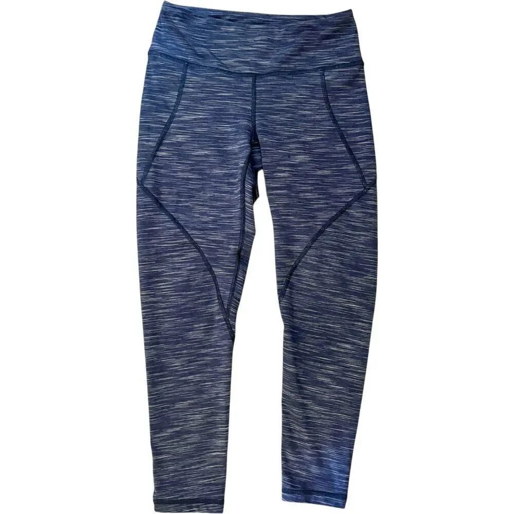 Patagonia Women's Leggings Centered Crops Tights Heathered Gray Size XS